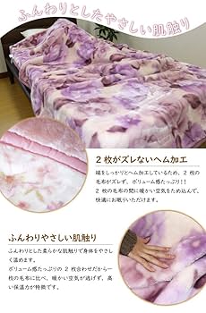 Amazon｜西川株式会社 単品売り 訳あり B格品 毛布 2枚合わせ